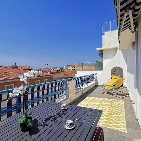 5 Papon - Dernier Etage - Terrasse A Ciel Ouvert - Garibaldi Nizza Exterior foto
