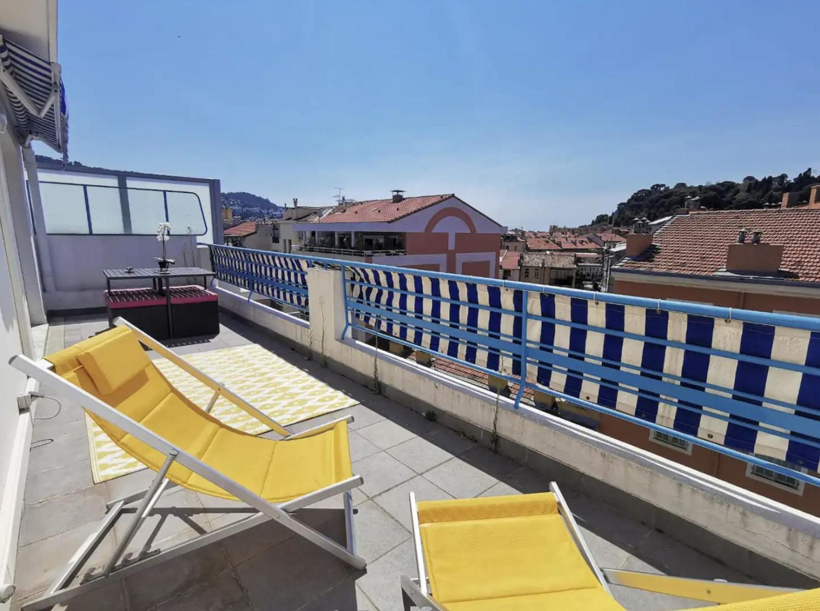 5 Papon - Dernier Etage - Terrasse A Ciel Ouvert - Garibaldi Nizza Exterior foto